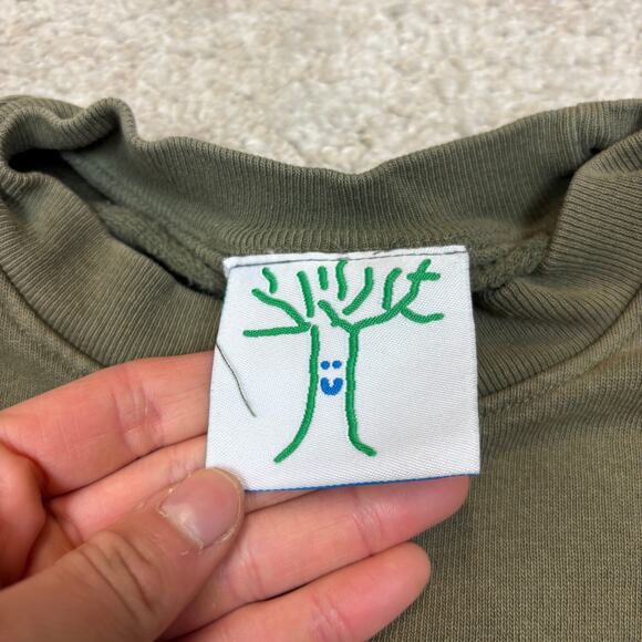 Online Ceramics Nature = Nurture Stop Killing Our Home Sweatshirt Small Hippie - Picture 5 of 12